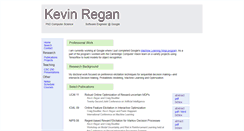 Desktop Screenshot of kevinregan.com
